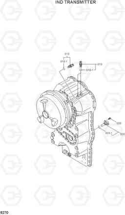 6270 IND TRANSMITTER HL760-7A, Hyundai