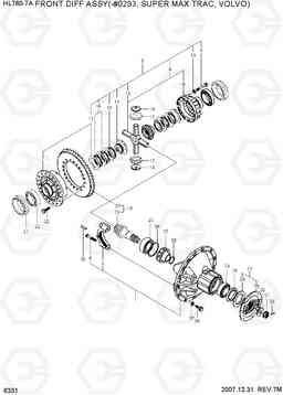 6331 FR DIFF ASSY(-#0293, S/MAX TRAC, VOLVO) HL760-7A, Hyundai