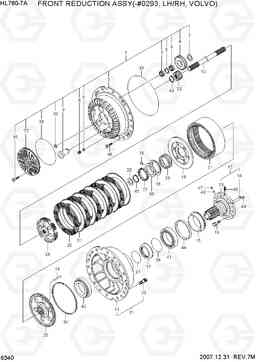 6340 FR REDUCTION ASSY(-#0293, LH/RH, VOLVO) HL760-7A, Hyundai