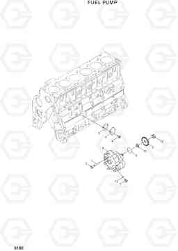 9180 FUEL PUMP HL760-7A, Hyundai