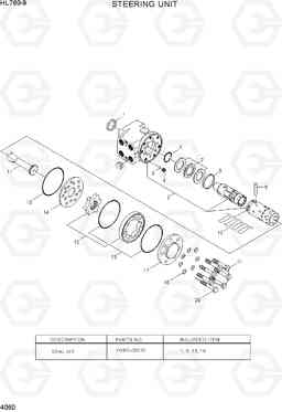 4060 STEERING UNIT HL760-9, Hyundai