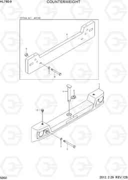 5050 COUNTERWEIGHT HL760-9, Hyundai