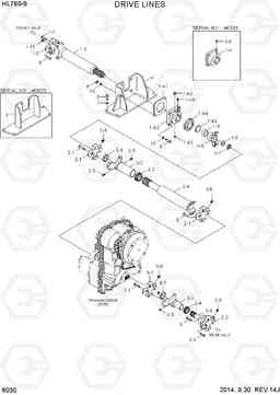 6030 DRIVE LINES HL760-9, Hyundai