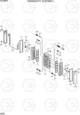 6220 GEARSHIFT SYSTEM 2 HL760-9, Hyundai