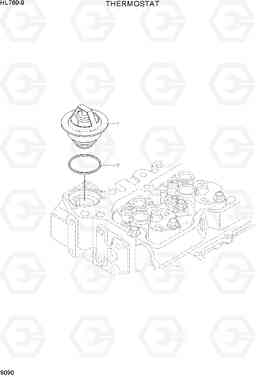 9090 THERMOSTAT HL760-9, Hyundai