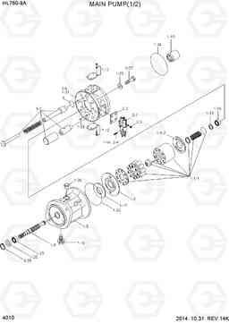 4010 MAIN PUMP(1/2) HL760-9A, Hyundai