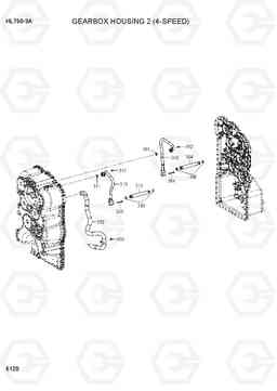 6120 GEARBOX HOUSING 2(4-SPEED) HL760-9A, Hyundai