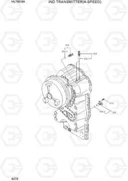 6270 IND TRANSMITTER(4-SPEED) HL760-9A, Hyundai