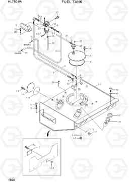 1020 FUEL TANK HL760-9A(W/HANDLER), Hyundai