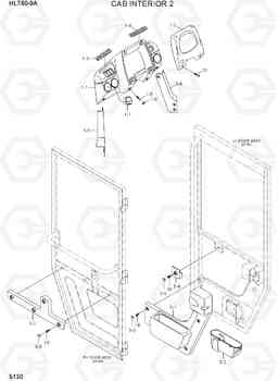 5130 CAB INTERIOR 2 HL760-9A(W/HANDLER), Hyundai