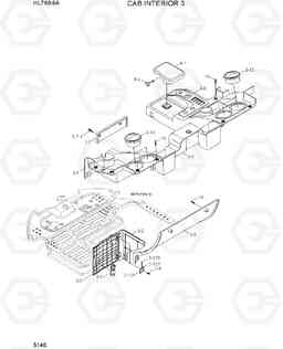 5140 CAB INTERIOR 3 HL760-9A(W/HANDLER), Hyundai