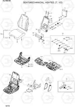 5172 SEAT (MECHANICAL, HEATED, 2