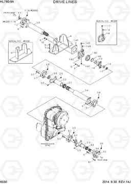 6030 DRIVE LINES HL760-9A(W/HANDLER), Hyundai