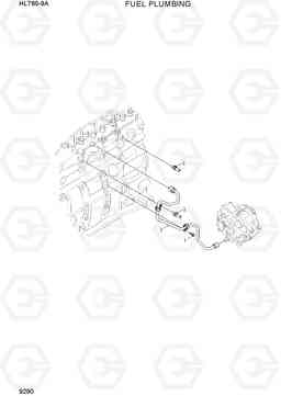 9290 FUEL PLUMBING HL760-9A(W/HANDLER), Hyundai