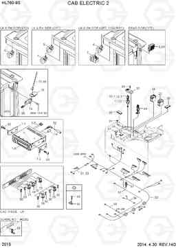 2015 CAB ELECTRIC 2 HL760-9S, Hyundai