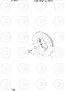 9130 VIBRATION DAMPER HL760-9S, Hyundai