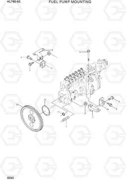 9240 FUEL PUMP MOUNTING HL760-9S, Hyundai