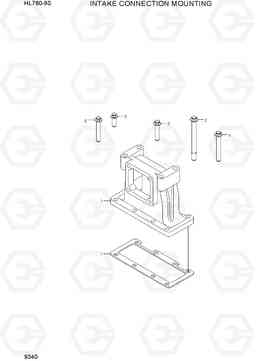 9340 INTAKE CONNECTION MOUNTING HL760-9S, Hyundai