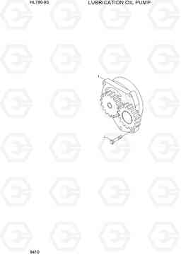 9410 LUBRICATION OIL PUMP HL760-9S, Hyundai