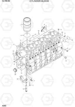 A060 CYLINDER BLOCK HL760-9S, Hyundai