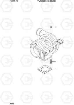 A510 TURBOCHARGER HL760-9S, Hyundai