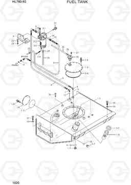 1020 FUEL TANK HL760-9S(BRAZIL), Hyundai