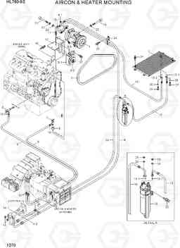 1070 AIRCON & HEATER MOUNTING HL760-9S(BRAZIL), Hyundai
