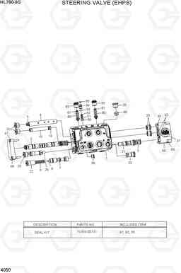 4050 STEERING VALVE (EHPS) HL760-9S(BRAZIL), Hyundai