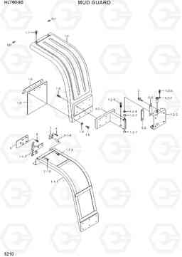 5210 MUD GUARD HL760-9S(BRAZIL), Hyundai