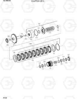 6130 CLUTCH (K1) HL760-9S(BRAZIL), Hyundai