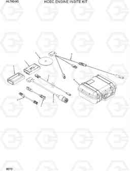 8070 HCEC ENGINE INSITE KIT HL760-9S(BRAZIL), Hyundai