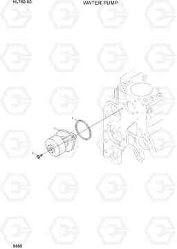 9690 WATER PUMP HL760-9S(BRAZIL), Hyundai