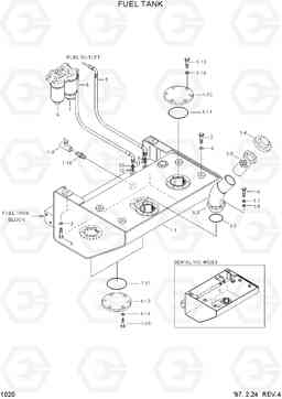 1020 FUEL TANK HL770(-#1000), Hyundai