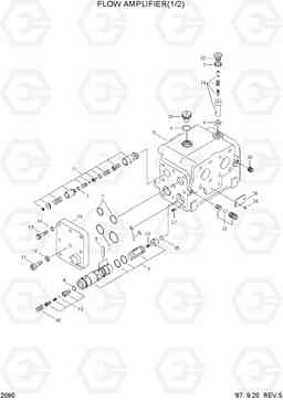 2090 FLOW AMPLIFIER(1/2) HL770(-#1000), Hyundai