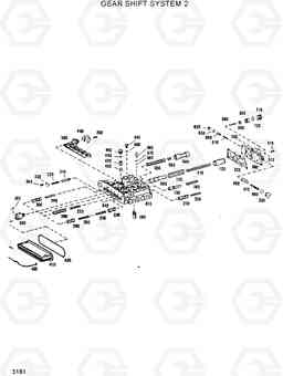 3161 GEAR SHIFT SYSTEM 2 HL770(-#1000), Hyundai