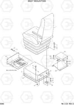 5060 SEAT MOUNTING HL770(-#1000), Hyundai