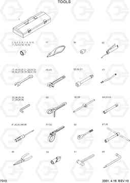 7010 TOOLS HL770(-#1000), Hyundai