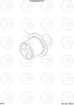 8170 THERMOSTAT HL770(-#1000), Hyundai