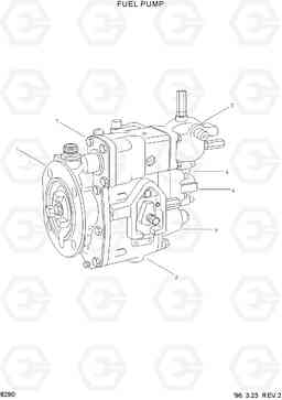 8290 FUEL PUMP HL770(-#1000), Hyundai
