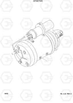 8450 STARTER HL770(-#1000), Hyundai