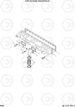 8460 AIR INTAKE MANIFOLD HL770(-#1000), Hyundai