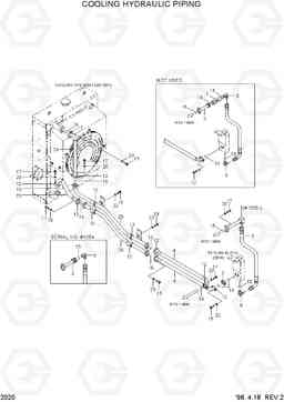 2020 COOLING HYDRAULIC PIPING HL770(#1001-#1170), Hyundai