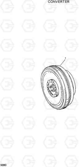 3080 CONVERTER HL770(#1001-#1170), Hyundai