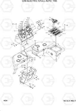 4034 CAB ELECTRIC 1(FULL AUTO T/M) HL770(#1001-#1170), Hyundai