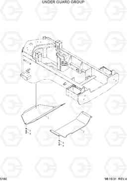 5160 UNDER GUARD GROUP HL770(#1001-#1170), Hyundai