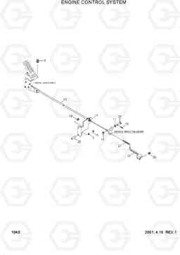 1040 ENGINE CONTROL SYSTEM HL770(#1171-), Hyundai