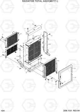 1041 RADIATOR TOTAL ASSY(#0777-) HL770-7, Hyundai