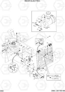 2050 REAR ELECTRIC HL770-7, Hyundai