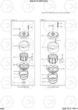 4020 MAIN PUMP(2/2) HL770-7, Hyundai