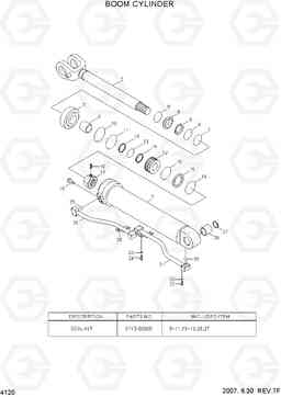 4120 BOOM CYLINDER HL770-7, Hyundai